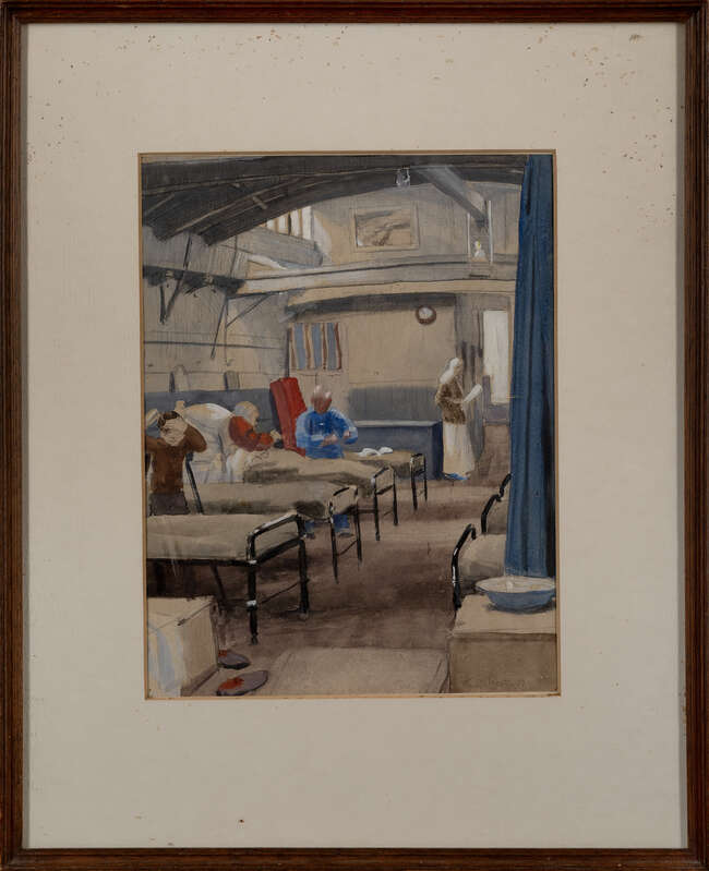 
	
		Ernest Procter NEAC ARA, 
		British 1885-1935 - 
		 
		Belgian Civilian Cases, 1917;...