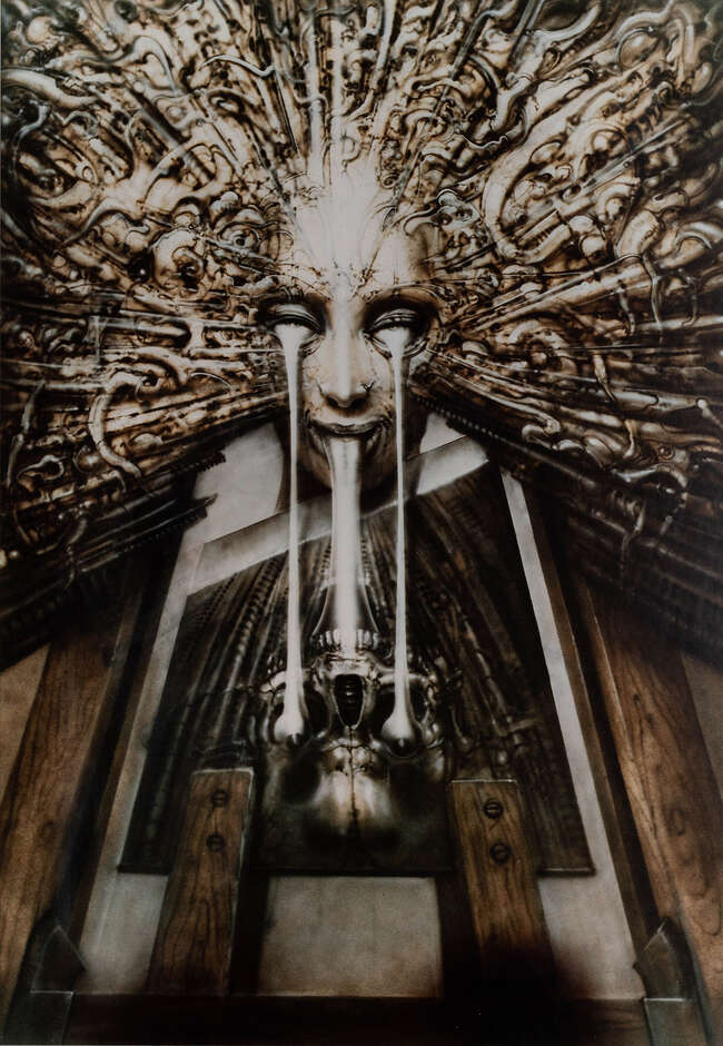 
	
		H.R. Giger, 
		Swiss 1940-2014- 
		 
		Four works; 
		 
		four offset lithographic...