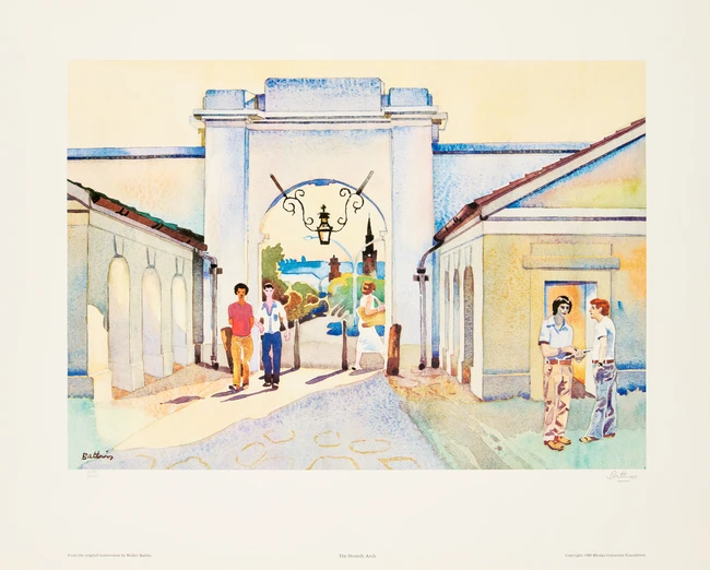 Walter Whall Battiss, South African, 1906-1982
A portfolio of four prints for the Rhodes...