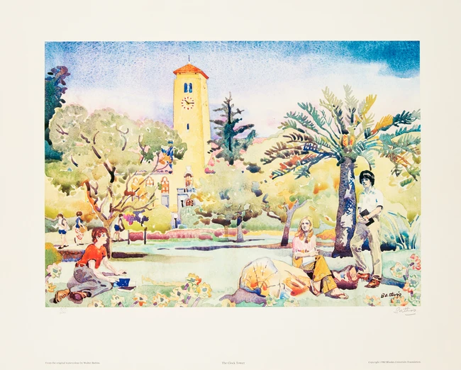 Walter Whall Battiss, South African, 1906-1982
A portfolio of four prints for the Rhodes...
