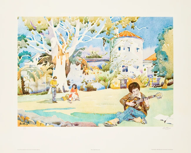 Walter Whall Battiss, South African, 1906-1982
A portfolio of four prints for the Rhodes...