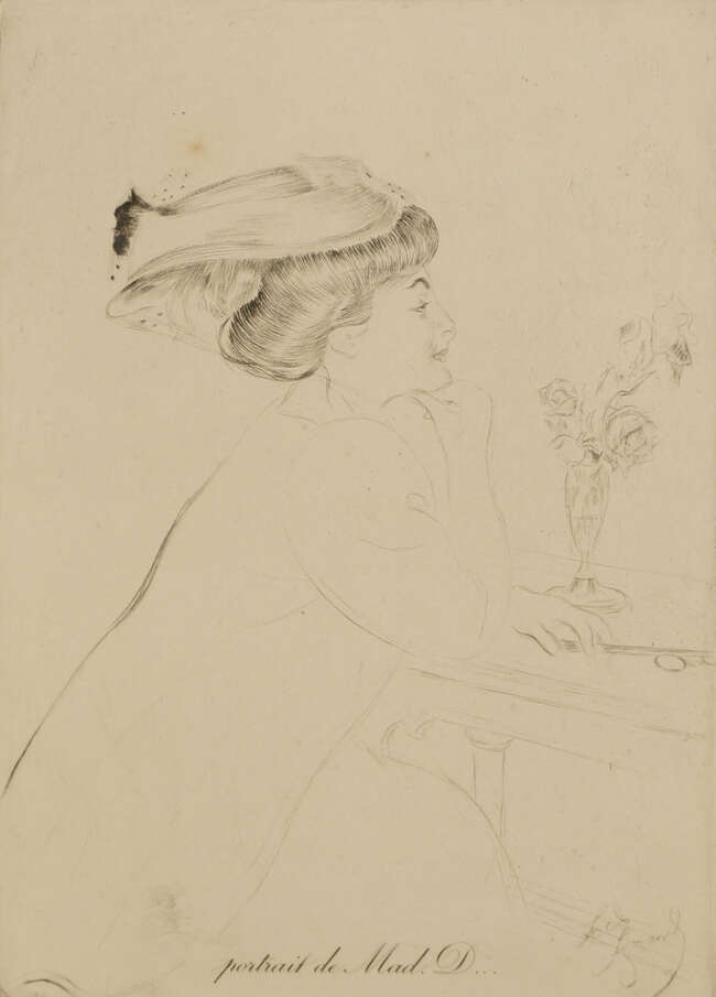
	
		Louis Legrand, 
		French 1863-1951- 
		 
		Louis Legrand Peintre et Graveur, 1910;...