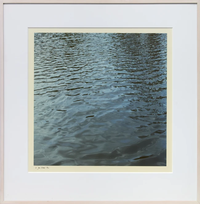Jan Dibbets, Dutch b.1941- Six prints from the Water Series, 2001; six chromogenic prints on Ilfo...