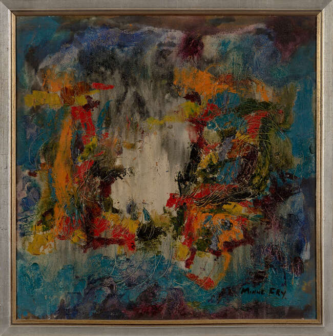 
	
		Minnie Fry, 
		South African b.1933 - 
		 
		Untitled abstract composition;
		 
		
