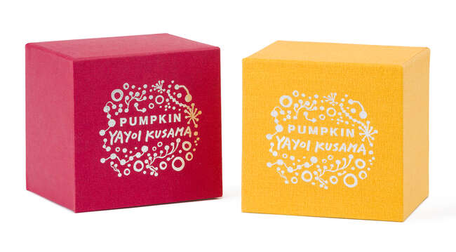 
	
		Yayoi Kusama,
		Japanese b.1929-
		 
		Pumpkin, 2016;
		 
		two painted cast resin in...