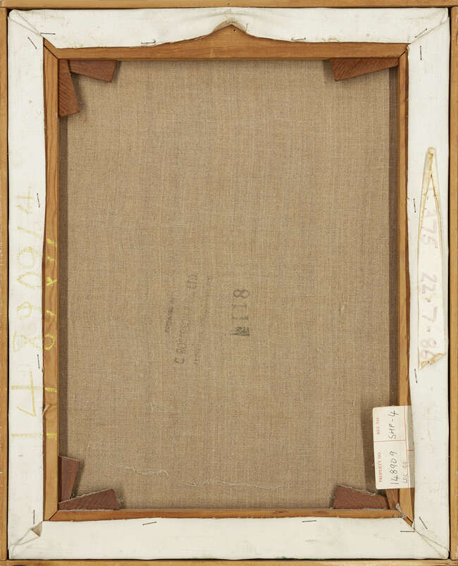 
	
		John Randall Bratby RA, 
		British 1928-1992 - 
		 
		Iris Murdoch; 
		 
		oil on...