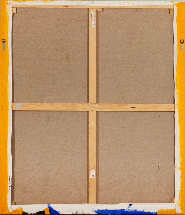 Oluwole Omofemi, Nigerian b.1988 - Seduction, 2021; oil and acrylic on canvas, signed and dated...