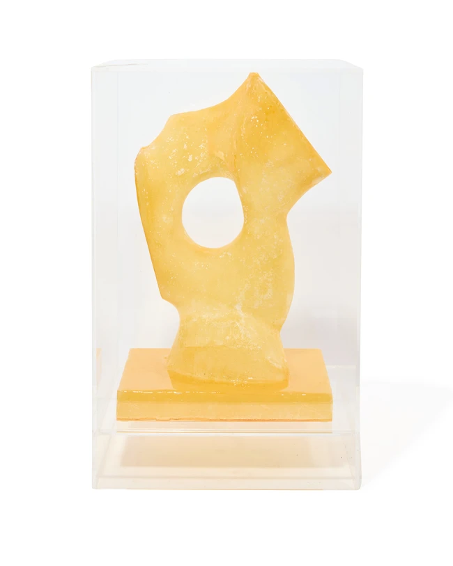 Steven Gontarski, American b.1972 - Lunar Ob 02, 2008; fibreglass in perspex case, H51 x W30 x...
