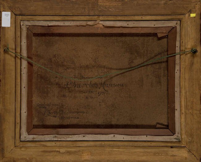 
	
		Herbert St. John Jones, 
		British 1872-1939 - 
		 
		The Illumination of Churche's...