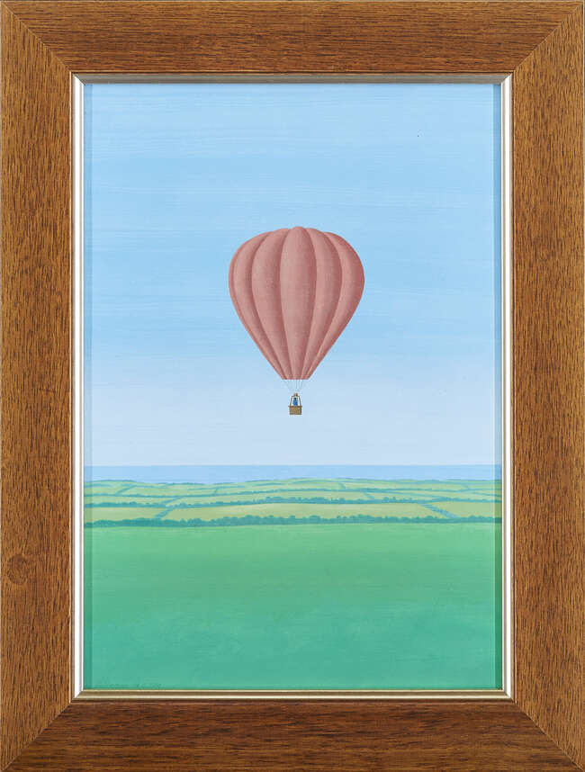 
	
		David Cheepen, 
		British 1946-2016 - 
		 
		Travelling Light, 1991; 
		 
		acrylic on...