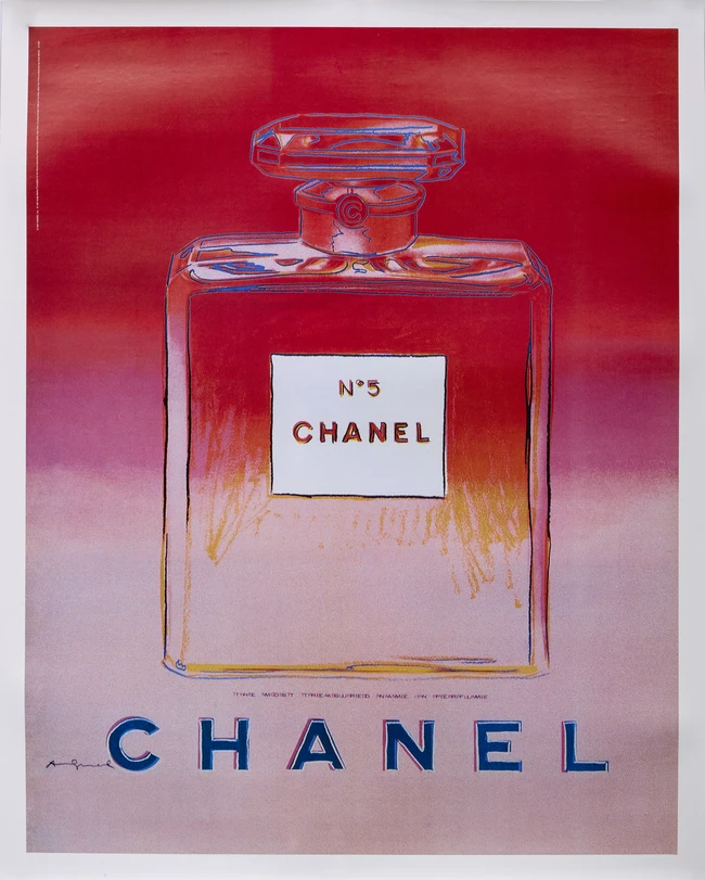 After Andy Warhol, American 1928-1987, 
Chanel; 
4 digital prints in colour backed by...