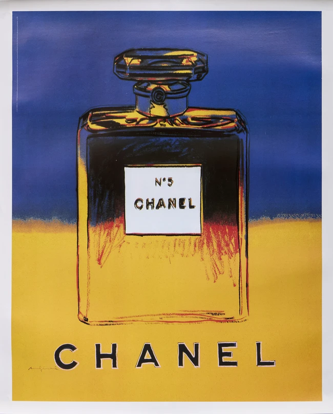After Andy Warhol, American 1928-1987, 
Chanel; 
4 digital prints in colour backed by...