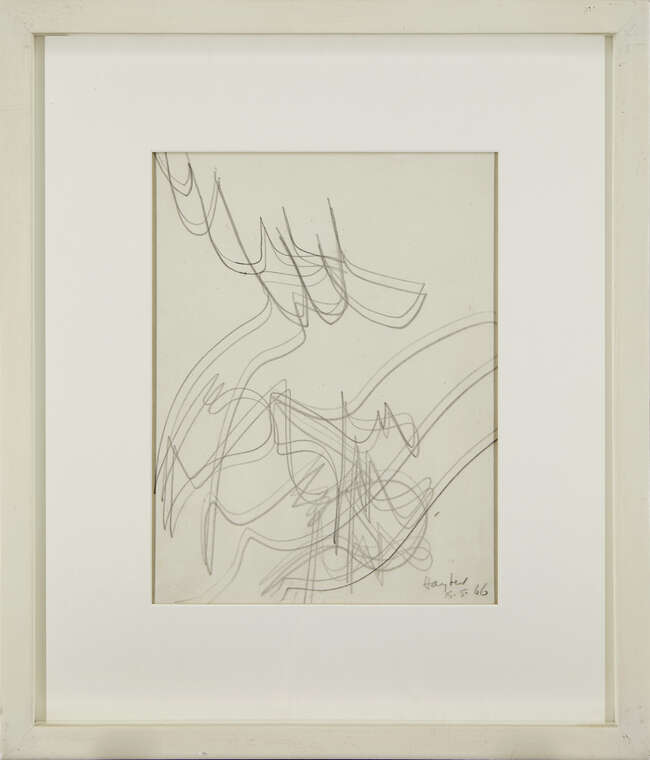 
	
		Stanley William Hayter CBE, 
		British 1901-1988-
		Untitled, 1966; 
		pencil, signed and...