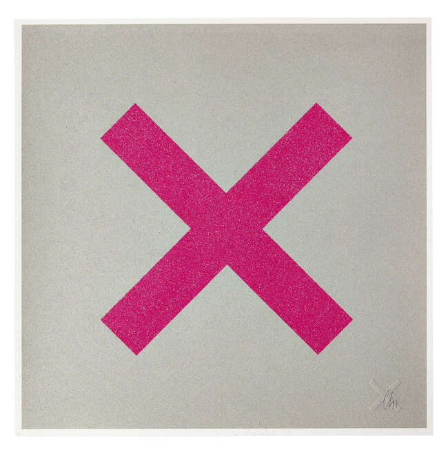 
	
		Chris Levine,
		Canadian b.1960-
		 
		Marks the Spot 4, 2018;
		 
		screenprint in...