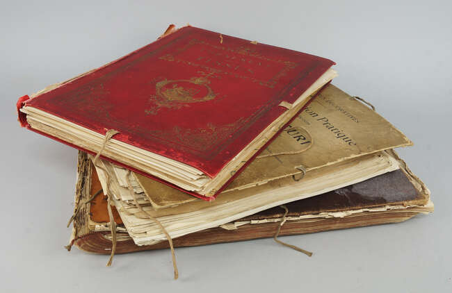 
	
		L&#39;ORNEMENT DES TISSUS, a folio of fabric and other designs including colour plates of...