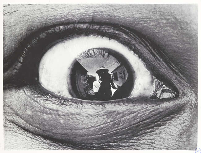 
	
		JR,
		French b.1983-
		 
		Self-Portrait in a Woman&#39;s Eye, Kenya, 2010;
		 
		giclee...