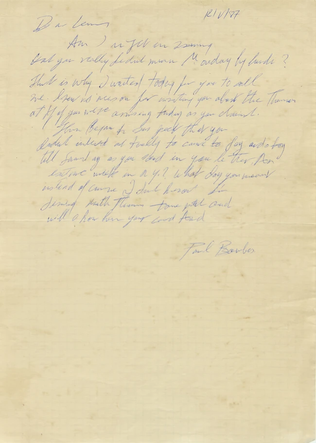 Brion Gysin, British/Canadian 1916-1986 - Two works on paper including 'Untitled'; ink and...
