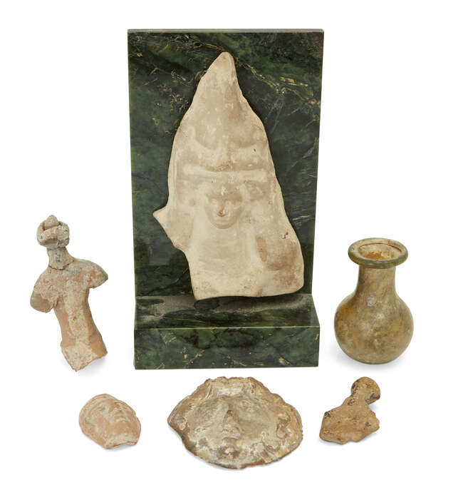 
	
		A miscellaneous group of antiquities
		Circa 7th Century B.C.  2nd Century A.D. and...