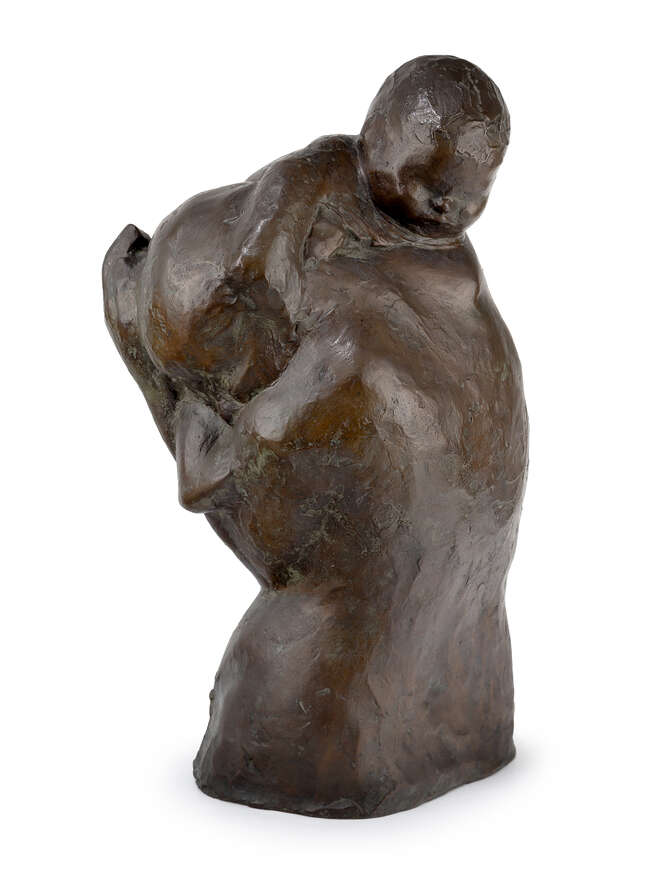 
	
		Käthe Kollwitz, 
		German 1867-1945 - 
		 
		Mutter mit Kind uber der Schulter (Die...