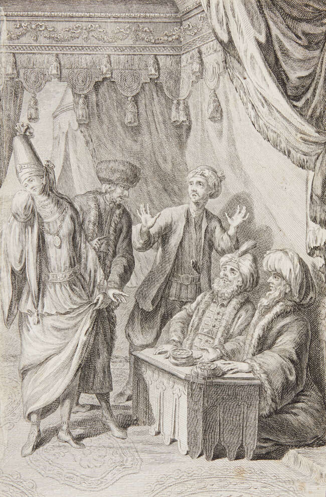
	
		Nicolas de Larmessin I (French 1632-1694), Paris, late 17th century, A group of 9...