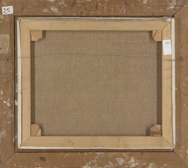 Hector Doukas, 
Greek 1885-1969 - 
 
Still Life with Apples and Grapes, c.1960; 
 
oil on canvas,...