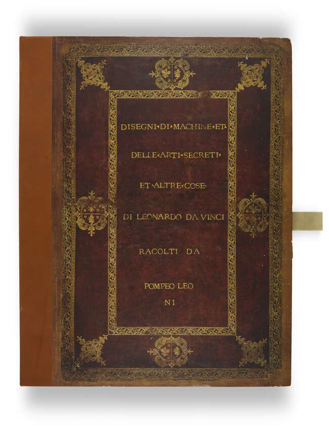 After Leonardo Da Vinci, Italian 1452-1519, Leonardo's Codex Atlanticus: 25 plates including,...