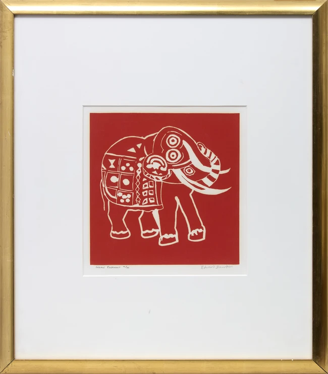 AMENDMENT: Please note this work is signed and numbered 10/25 in pencil, and not as previously...