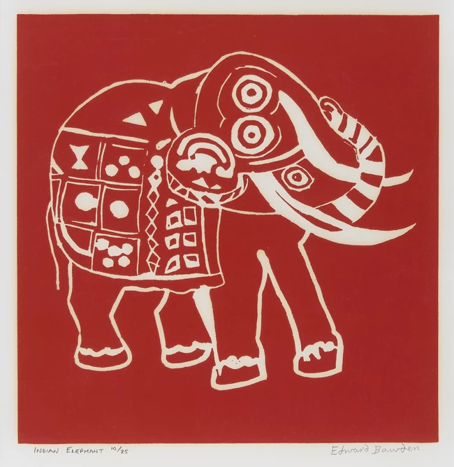 AMENDMENT: Please note this work is signed and numbered 10/25 in pencil, and not as previously...