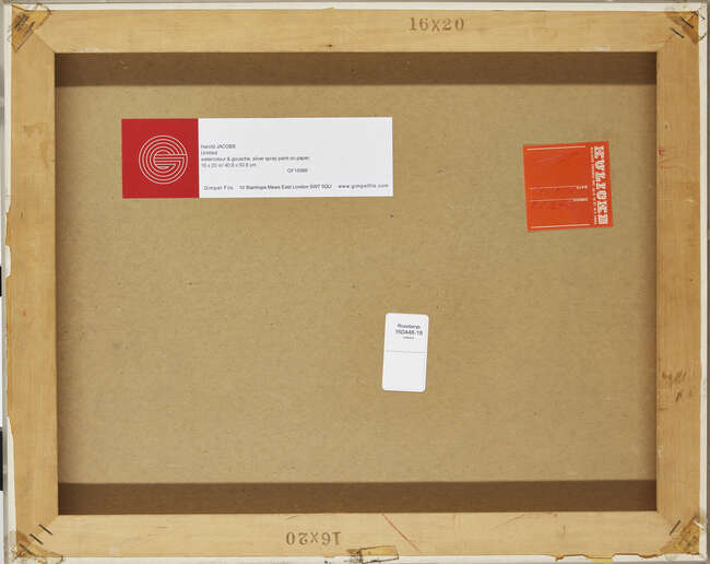 
	
		Harold Jacobs, 
		American b.1932 - 
		 
		Untitled; 
		 
		watercolour, gouache,...