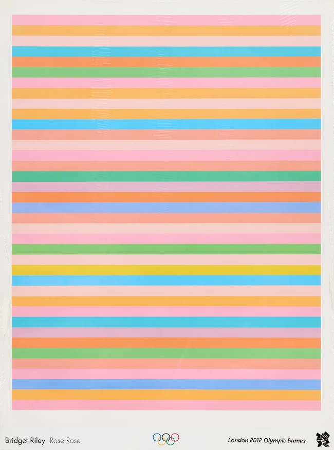 Bridget Riley, British, b.1931- Rachel Whiteread, British, b.1963- Michael Craig Martin, 