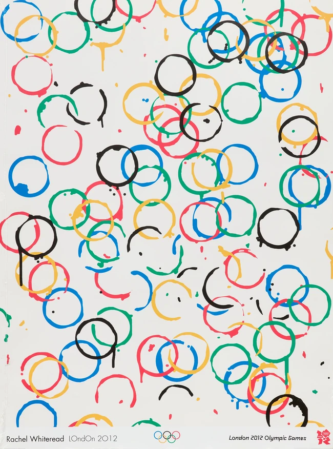 Bridget Riley, British, b.1931- Rachel Whiteread, British, b.1963- Michael Craig Martin, 