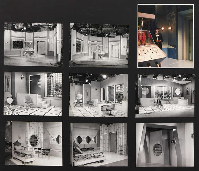 
	
		Derek Dodd, British, 1937-2018 a collection of photographs and copies of plans for the Dr...