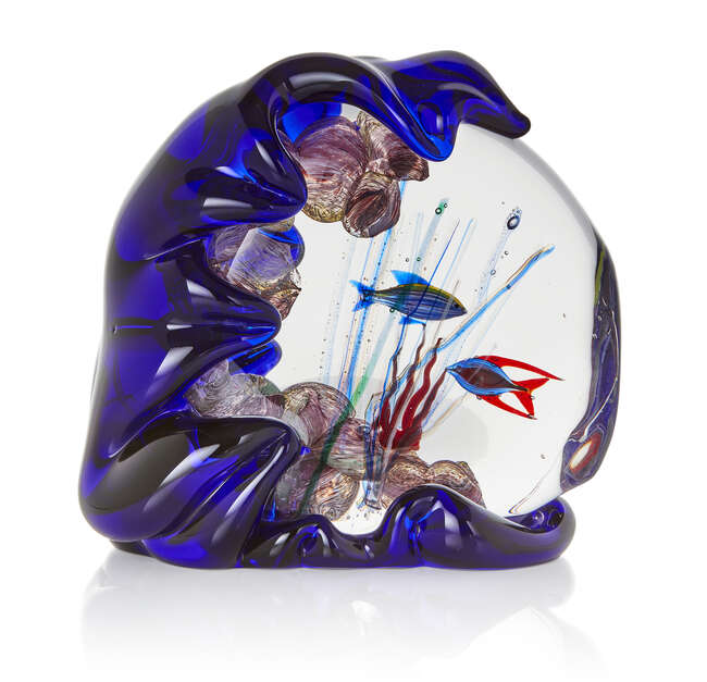 
	
		Seguso Viro, 
		 
		Murano &#39;Aquarium Glass&#39; from the Laguna Collection, circa 1995,...