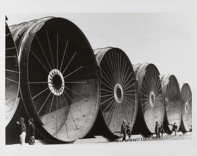
	
		Margaret Bourke-White, 
		America 1904-1971-
		 
		Diversion Tunnels, Fort Peck,...