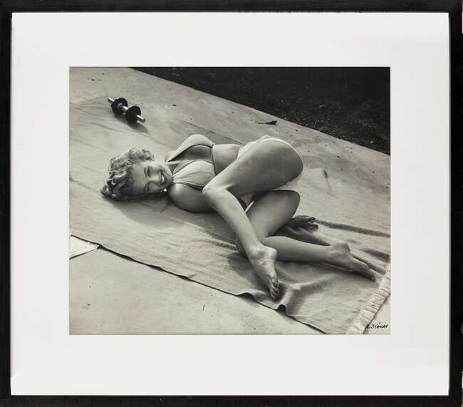 
	
		André de Dienes,
		American-Hungarian 1913-1985-
		 
		Marilyn Monroe, Bel Air...