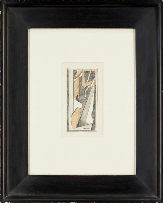 
	
		Tamara de Lempicka, 
		
		Polish 1898-1980- 
		 
		Composition Abstraite, 1923; 
		
		