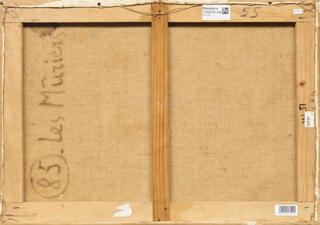 Jean-Claude Sardou, French 1904-1967 - Les Mûriers; oil on canvas, signed lower right 'J-C....
