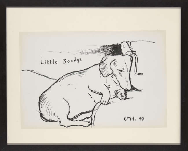 
	
		David Hockney OM CH RA,
		British b.1937-
		 
		Little Boodge, 1993;
		 
		offset...