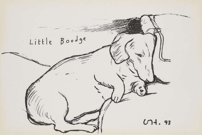 
	
		David Hockney OM CH RA,
		British b.1937-
		 
		Little Boodge, 1993;
		 
		offset...