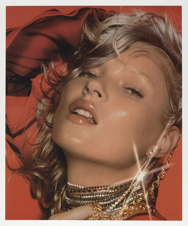 
	
		Nick Knight OBE, 
		British b.1958-
		 
		Kate Moss, 2000;
		 
		digital print in...