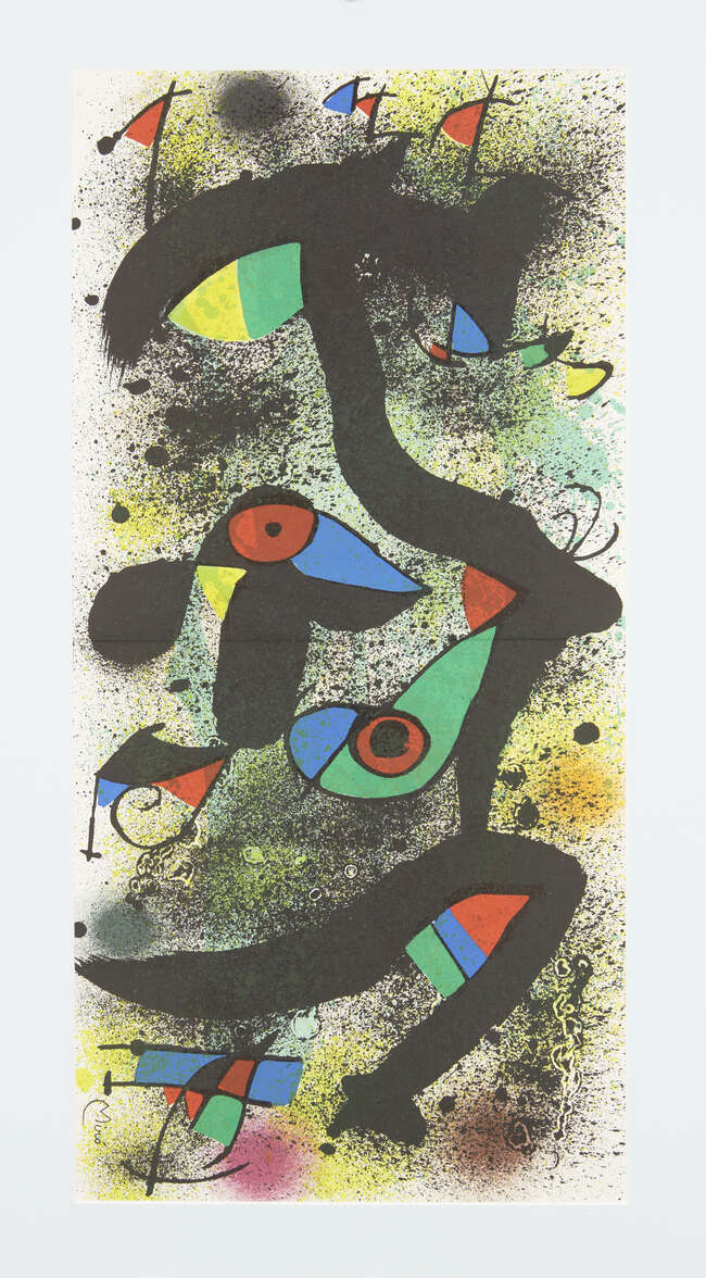 Joan Miró, Spanish 1893-1983,
Céramiques, 1974 (From Céramiques de Miró et Artigas);...