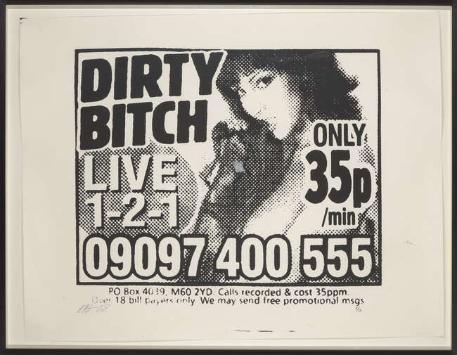 
	
		Bäst, 
		American Contemporary- 
		 
		Dirty Bitch, 2008; 
		 
		screenprint on wove,...