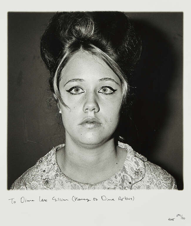 
	
		Gillian Wearing CBE, 
		British b.1963-
		 
		To Diane Love Gillian (Homage to Diane...