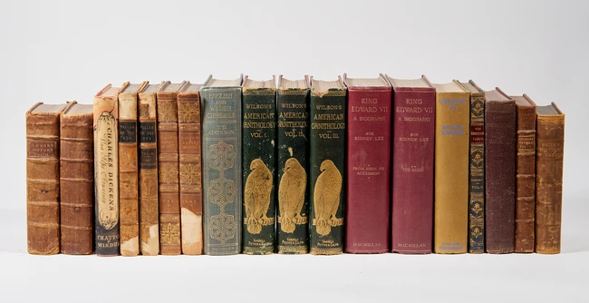 A collection of volumes and bindings, 18th - 20th centuries, to include: 
Shakespeare, William,...