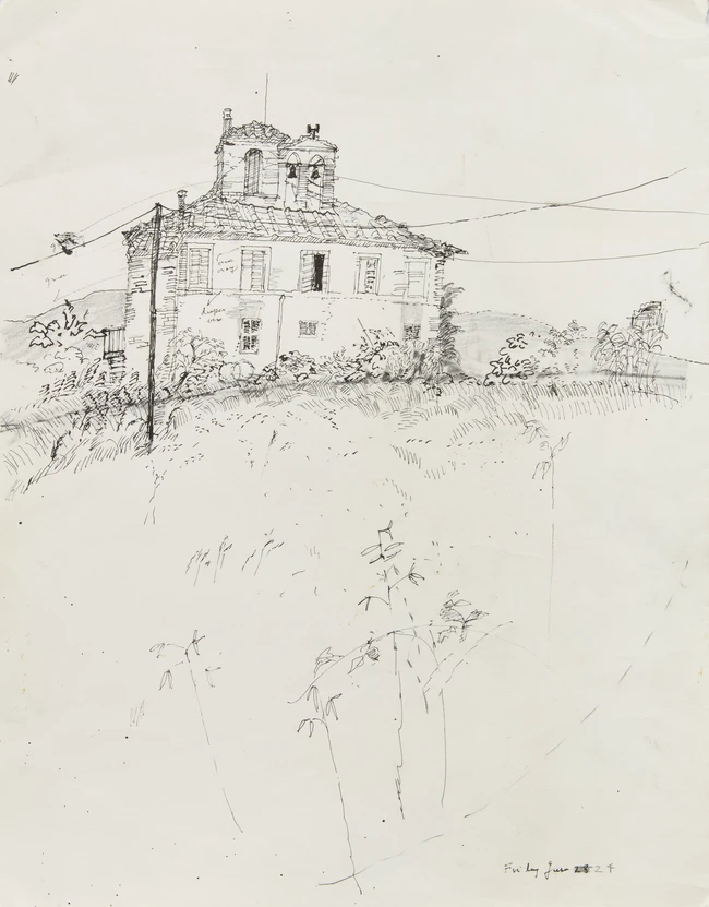 Richard Beer, British 1928-2017
Views of France, Italy and nude studies;
twenty original...