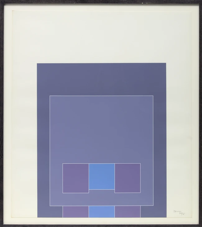 Robyn Denny, British 1930-2014, Untitled, from the Paradise Suite, 1969; Untitled, from the...