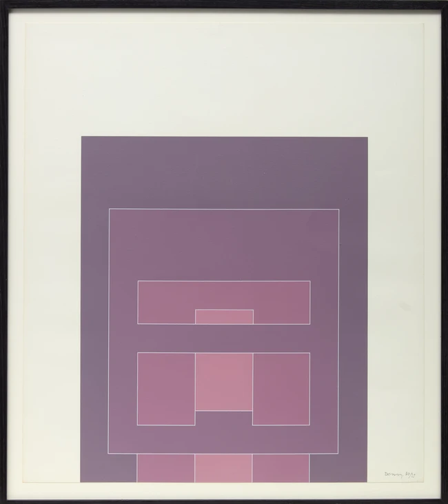 Robyn Denny, British 1930-2014, Untitled, from the Paradise Suite, 1969; Untitled, from the...