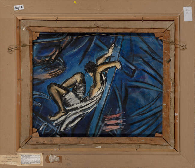 
	
		Cathleen Sabine Mann ROI RP SWA, 
		British 1896-1959 - 
		Tree in a wooded clearing;...