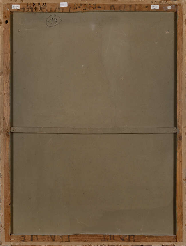 
	
		Marcel Delmotte, 
		Belgian 1901-1984 - 
		Portrait of a woman, 1943; 
		oil on panel,...