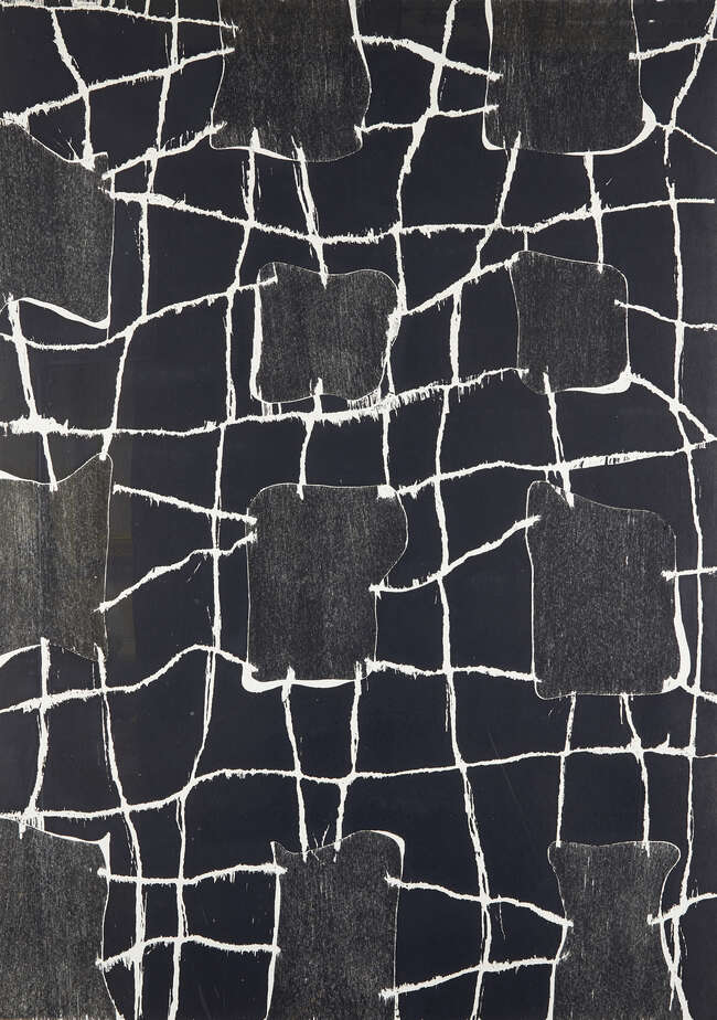 
	
		Ian McKeever RA, 
		British b.1946- 
		 
		Untitled, 1997; 
		 
		unique woodcut...
